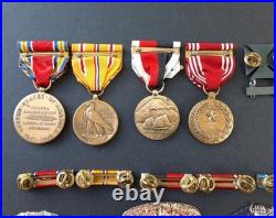 Named WWII Lot US Army Airborne Infantry Medals Paratrooper Patches Engraved GCM Named WWII Lot US Army Airborne Infantry Medals Paratrooper Patches Engraved GCM