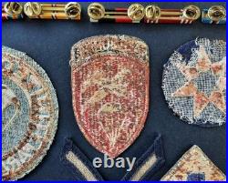 Named WWII Lot US Army Airborne Infantry Medals Paratrooper Patches Engraved GCM Named WWII Lot US Army Airborne Infantry Medals Paratrooper Patches Engraved GCM