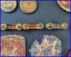 Named WWII Lot US Army Airborne Infantry Medals Paratrooper Patches Engraved GCM Named WWII Lot US Army Airborne Infantry Medals Paratrooper Patches Engraved GCM