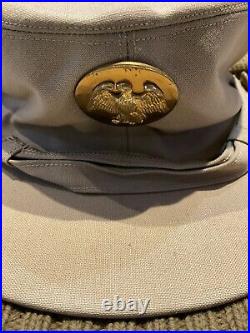 Named WWII U. S. Army WAC WAAC Khaki Hobby Cap Hat Sz 22 & 2 Shirts + Knit Top