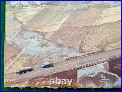 ORIGINAL 1941 P-51 MUSTANG Mark Painting ART WWII US ARMY AIR CORPS P51 Vintage