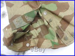 ORIGINAL GENUINE WW2 GERMAN army heer TAILOR MADE SPLINTER TARN CAMO TROUSERS