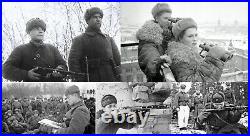 ORIGINAL WW2 Russian Army Winter Hat Ushanka Green Star Military BADGE SOVIET
