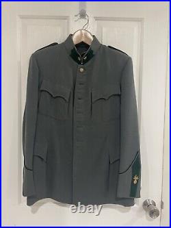 ORIGINAL WW2 Swiss Army Officer Tunic Jacket RARE
