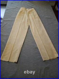 ORIGINAL WW2 U. S. Army Nurse Corps Seersucker Shirt and Pants set WWII ANC WOW