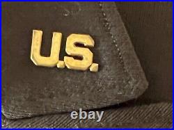 ORIGINAL WW2 US ARMY 4th ARMOR CORPS, BELTED OFFICER UNIFORM JACKET, WithSHIRT&TIE