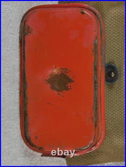 ORIGINAL WW2 US ARMY WEB BELT With FIRST AID & BANDAGE RED AND AMNO. 45 POUNCH