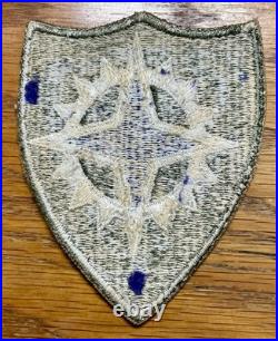 ORIGINAL WWII U. S. ARMY 16th CORPS PATCH CUT EDGE NO BORDER RARE