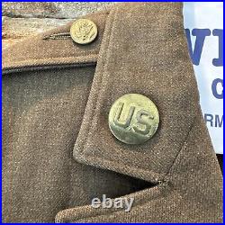 ORIGINAL WWII US ARMY AIR FORCE Jacket 111th With Hat