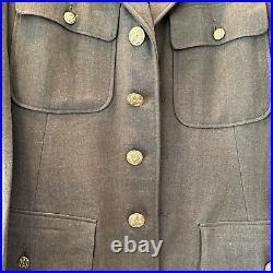 ORIGINAL WWII US ARMY AIR FORCE Jacket 111th With Hat