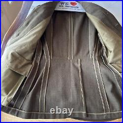 ORIGINAL WWII US ARMY AIR FORCE Jacket 111th With Hat
