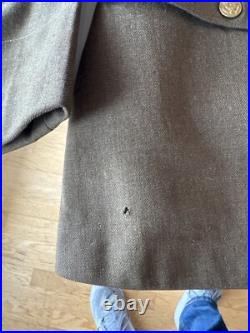 ORIGINAL WWII US ARMY AIR FORCE Jacket 111th With Hat