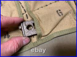 ORIGINAL WWII US ARMY INFANTRY M13 BROWNING TOOL CARRY POUCH With SOME CONTENTS