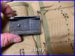ORIGINAL WWII US ARMY INFANTRY M13 BROWNING TOOL CARRY POUCH With SOME CONTENTS