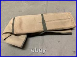 ORIGINAL WWII US ARMY M1937 BUTCHER OUTFIT KNIVES UTENSILS ROLL With INSERTS