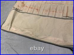 ORIGINAL WWII US ARMY M1937 BUTCHER OUTFIT KNIVES UTENSILS ROLL With INSERTS