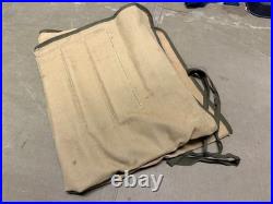 ORIGINAL WWII US ARMY M1937 BUTCHER OUTFIT KNIVES UTENSILS ROLL With INSERTS