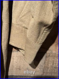 ORIGINAL WWII US ARMY M1937 M37 WOOL COMBAT FIELD SHIRT-MEDIUM/small 32 75