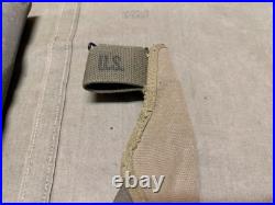 ORIGINAL WWII US ARMY M1942 PICK AXE MATTOCK & CARRIER- US stamped