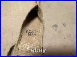 ORIGINAL WWII US ARMY M1942 PICK AXE MATTOCK & CARRIER- US stamped