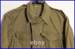ORIGINAL WWII US ARMY M1943 M43 Size 34R COMBAT FIELD JACKET