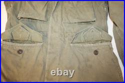 ORIGINAL WWII US ARMY M1943 M43 Size 34R COMBAT FIELD JACKET