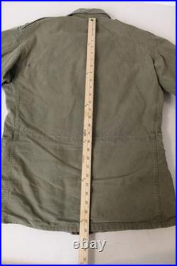 ORIGINAL WWII US ARMY M1943 M43 Size 34R COMBAT FIELD JACKET ORIGINAL WWII US ARMY M1943 M43 Size 34R COMBAT FIELD JACKET