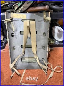 ORIGINAL WWII US ARMY M1944 EQUIPMENT AMMO CARRY PACK BOARD BACKPACK WithPACK