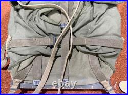 ORIGINAL WWII US ARMY M1944 EQUIPMENT AMMO CARRY PACK BOARD BACKPACK WithPACK