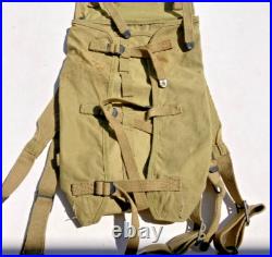 ORIGINAL WWII US ARMY Military M1928 COMBAT FIELD HAVERSACK BACKPACK Field Gear