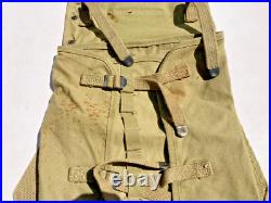 ORIGINAL WWII US ARMY Military M1928 COMBAT FIELD HAVERSACK BACKPACK Field Gear