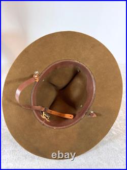 ORIGINAL WWII US ARMY WW2 CAVALRY CAMPAIGN HAT With SCREWBACK DI & CORD SiZE 7 ORIGINAL WWII US ARMY WW2 CAVALRY CAMPAIGN HAT With SCREWBACK DI & CORD SiZE 7