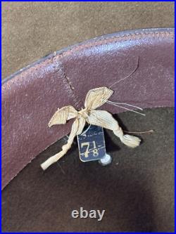 ORIGINAL WWII US ARMY WW2 CAVALRY CAMPAIGN HAT With SCREWBACK DI & CORD SiZE 7