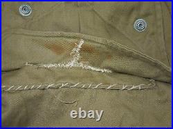 ORIGINAL WWII US Army Airborne Paratrooper M42 Jump Jacket Officer With Tag 36R