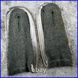 ORIGINAL WWII WW2 German Army Infantry M44 Enlisted Man Shoulder Board Pair Worn
