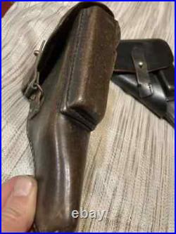 Old WWII Military Army Wehrmacht Pistol Gun Holster P38 or P08