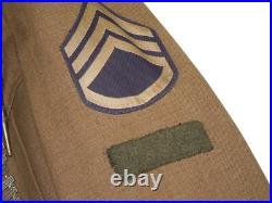 Origi. WWII US Army NAMED 3rd Infantry Division Ike Jacket Uniform Combat Leader