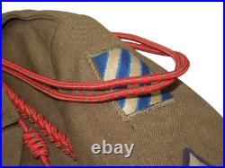 Origi. WWII US Army NAMED 3rd Infantry Division Ike Jacket Uniform Combat Leader
