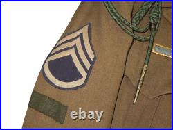 Origi. WWII US Army NAMED 3rd Infantry Division Ike Jacket Uniform Combat Leader