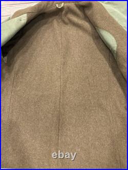 Original 1930s 1940s WWII US ARMY MACKINAW M1938 Jeep Jacket EUC Pearl Harbor