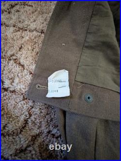 Original 1944 WWII US Army Ike Jacket 38R Wool Military 10th Air Force Patch