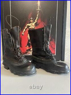 Original 1945 WWII WW2 US Army Winter Weather Shoepacs Boots Size 9 M