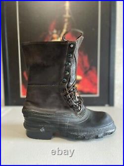 Original 1945 WWII WW2 US Army Winter Weather Shoepacs Boots Size 9 M