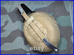 Original 1L WWII German Canteen Bakelite Cup Cover & Strap EEF 42 Wehrmacht Army