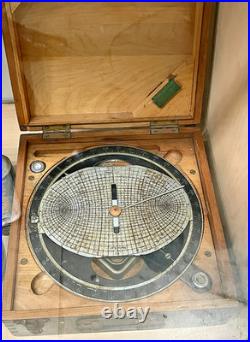 Original Abrams Universal Sun Compass, Model SC-1, U. S. Army Corps of E. WWII Original Abrams Universal Sun Compass, Model SC-1, U. S. Army Corps of E. WWII