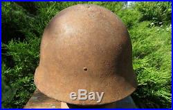 Original-Authentic WW2 WWII Relic Soviet Red Army helmet C 36 Halgingolka#10