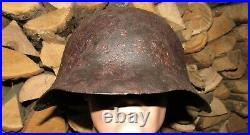 Original-Authentic WW2 WWII Relic Soviet Red Army helmet C 36 Halgingolka#14