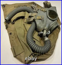 Original Dated 1942 WWII US Army M3A1 Service Respirator Converted for Training