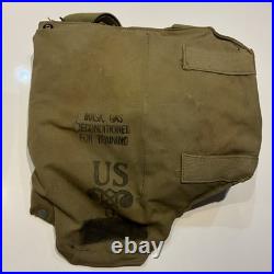 Original Dated 1942 WWII US Army M3A1 Service Respirator Converted for Training