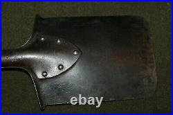 Original Early WW2 Swiss Army Entrenching Tool (Shovel), Maker Stamped & 40 d